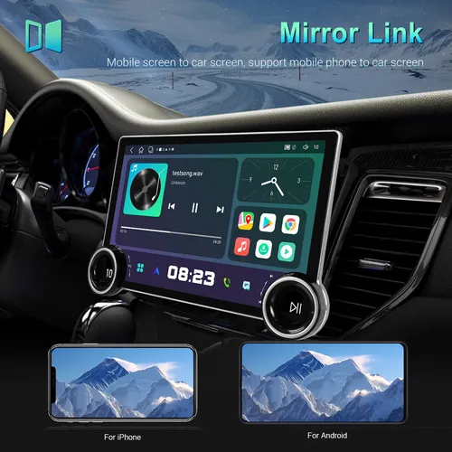 Reproductor De Coche Con Pantalla Táctil Android 2k De 11,8