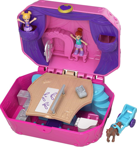 Polly Pocket World Tiny Twirlin Caja Musical Con Sorpresa Mu