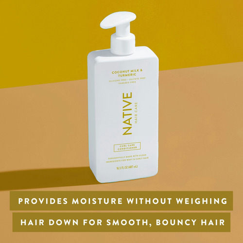 Native Curl Care Acondicionador Leche De Coco Y Curcuma / H