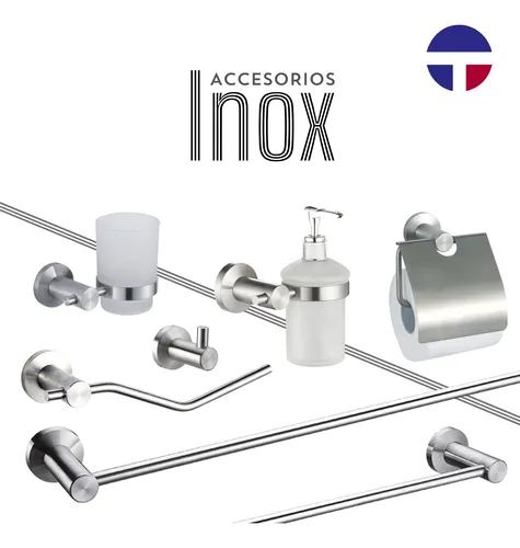 Toallero Mano Inox Acero Inoxidable