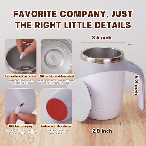 Taza De Café Con Revolvedor Automático, Taza De Café Con Rev