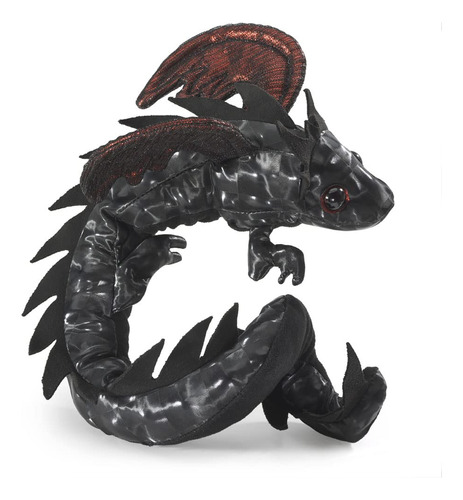 Folkmanis Dragon Wristlet - Marioneta De Dragon De Pulsera Y