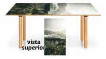 Comprar Vinilo Para Mesa Camino Road Viaje Rieles Tranvia Vini M1