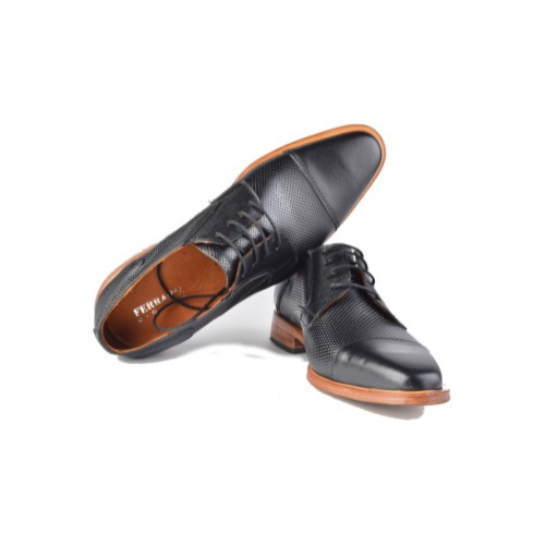 Zapatos De Cuero De Hombre - Eric - Ferraro