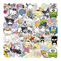Comprar Stickers Sanrio Surtido Kuromi Melody Cinnamoroll Kitty X50