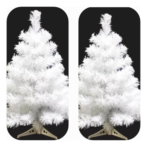 Mini Árbol De Navidad, 60cm, Color Blanco.