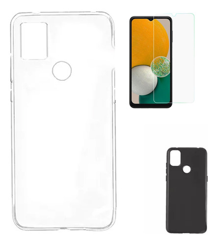 Funda Protector Tcl 305i Plan Ibirapita Carcasa Y Vidrio 