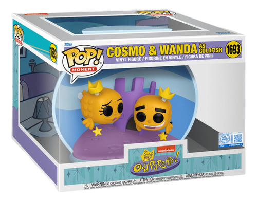 Funko Pop Cosmo & Wanda As Goldfish #1693 Exclusive