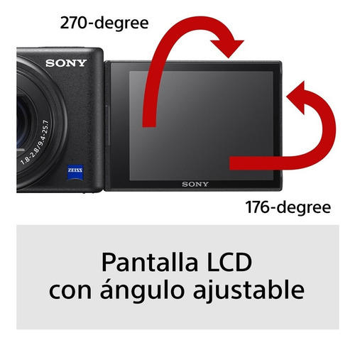Cámara Digital Compacta Sony Para Vlogger Zv-1