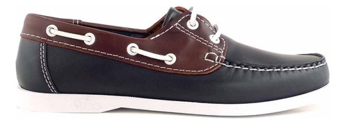 Náutico Hombre Mocasin Cuero Briganti Zapato Goma Hcna01283