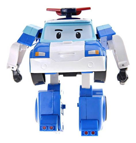 Poli Robocar Poli Rob Transformador 4 Figuras De Juguetes