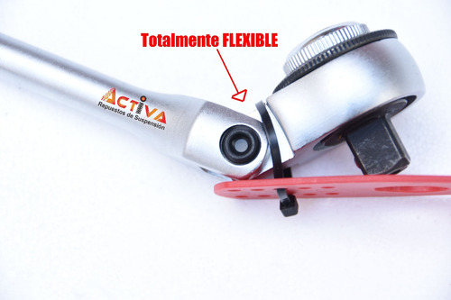 Llave Crique 1/2 Corta Flexible Con Movimiento Eurotech