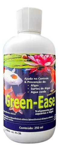 Green-ease 250ml (trata Até 11.300 L) - Controle De Algas