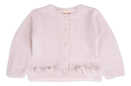 Chaleco Bebe Niña Blanco Pillin (pvy901-23bco)