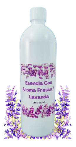 Esencia Aroma A Lavanda (500 Ml) Para Jabón, Shampoo, Etc
