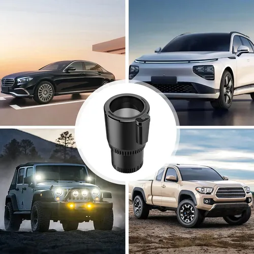 Enfriador De Tazas Para Auto 12V: Calienta O Enfría Tus Bebidas Con Tecnología De Aislamiento Inteligente | Portátil Para Café O Refresco