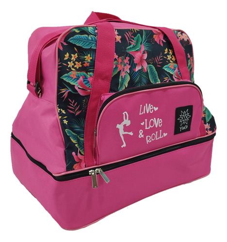 Imagen 3 de 10 de Bolso Cajon P/patin Artistico Estampado (opc Personalizable)