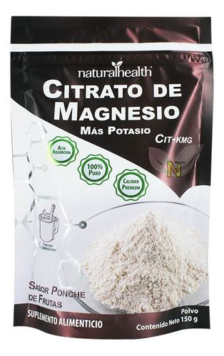Citrato De Magnesio Más Potasio (150 G) Naturalhealth