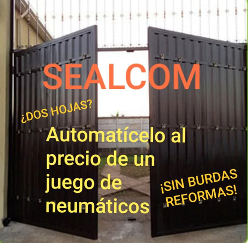Service Porton Automatico Reparación Nuevos Batiente 2 Hojas