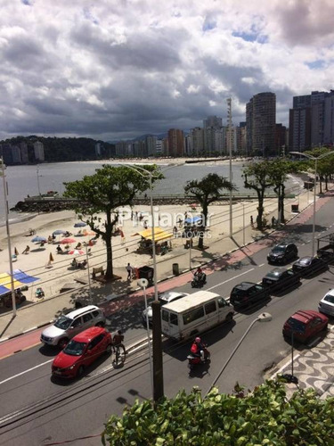 Imagem 2 de 21 de Apartamento 1 Dormitório/ Vista Mar/ 1 Vaga / 70 M / Boa Vista - 1956-78