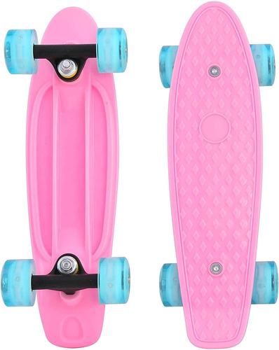 Cyboard 17 Pulgadas De 17 Pulgadas Rosa Mini Skateboard, Min