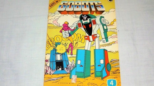 Historietas Gobots. El Exito De La Tv .no:4.