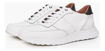 Comprar Zapatilla Urbana De Cuero Blanco Clode Hombre Boating