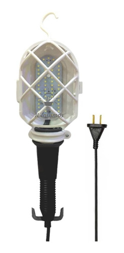 Lampara Portatil Led 220v 5mts Sin-interruptor Luz Fria