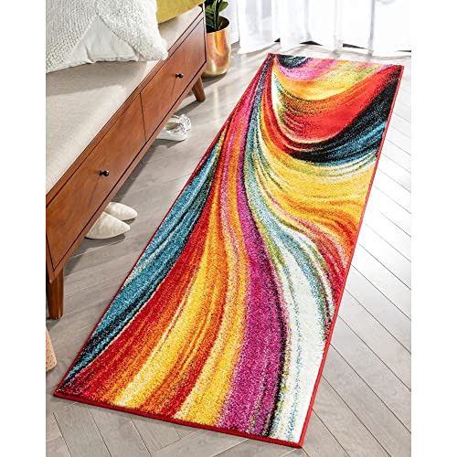 Alfombra Moderna Abstracta Multi Brillo Viva Pleasure, ...