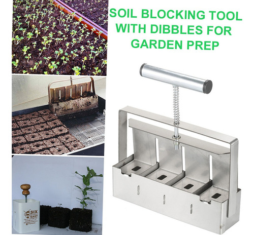 -. Bloqueo De Suelos Blocker De 2 Pulgadas Soil Block .-