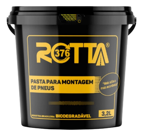 Pasta Para Montagem De Pneus 3,2 Lts Rotta376