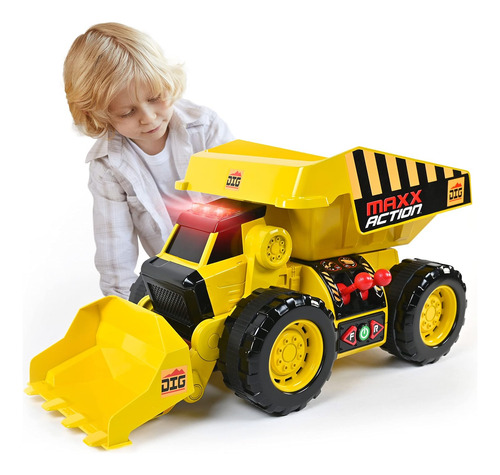 Sunny Days Entertainment 2-n-1 Dig Rig - Camión Volquete ...