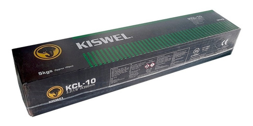 Electrodo Kiswel 6010 Kcl-10 3.2 Mm Caja X 5 Kgs 