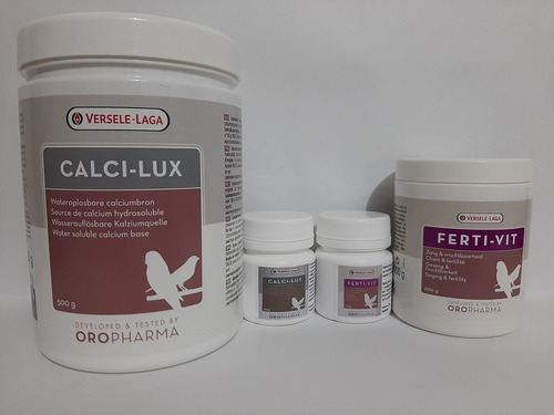 Kit Reprodução: 50g Ferti-vit + 50g Calci-lux - Fracionado