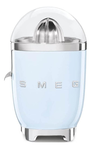 Exprimidor Retro De Cítricos Azul Pastel Smeg De Los Años 50