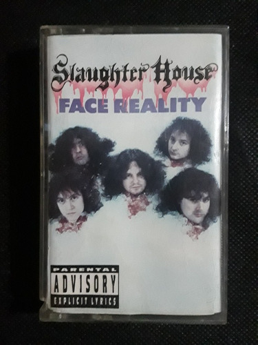 Tape,casette,cinta,rock, Slaughter House-face Reality