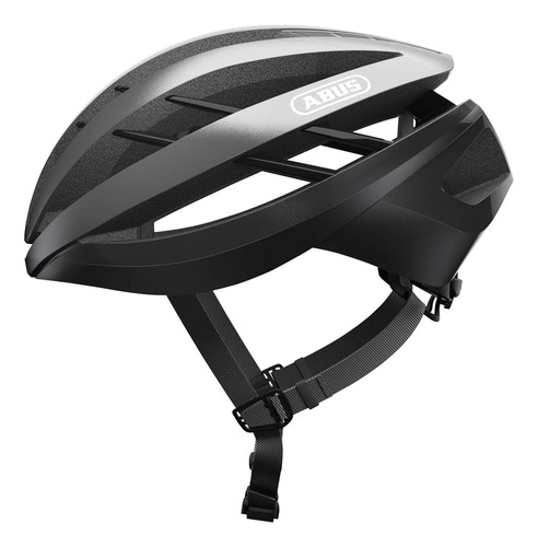 Casco Bicicleta Ruta Mtb Gravel Aventur Abus Gris