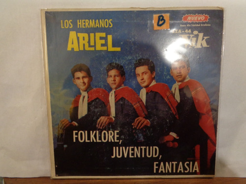 Los Hermanos Ariel Simple Ep C Con Tapa Folklore Juventud