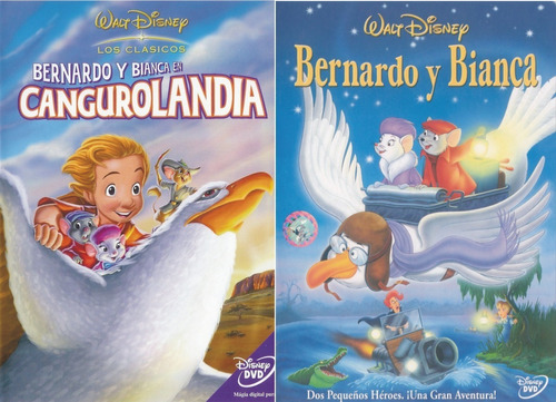 Bernardo Y Bianca 1 Y 2 - Dvd