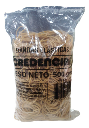 Bandas Elasticas X 500 Grs Credencial Gomitas Ideal Billetes