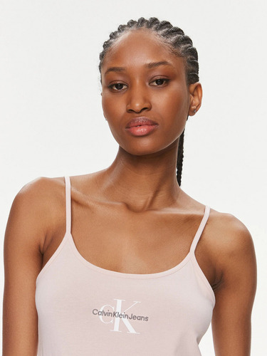 Polera Monologo Strappy Rosado Calvin Klein
