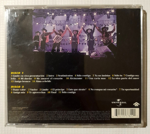 Cd Limite En Concierto Seminuevo 2 Cds 1999 (Usado)