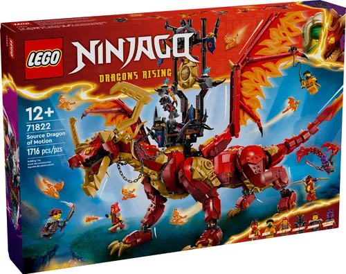 Lego® Ninjago® Dragón Fuente Del Movimiento Juguete 71822
