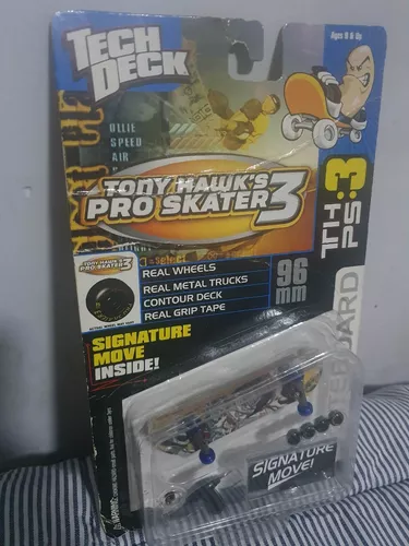 Tech Deck Tony Hawk's Pro Skater 3 THPS3 Finger Skateboard 96mm