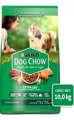 Croquetas Purina Dog Chow Adulto 10kg Extra Life