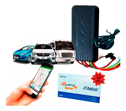 Gps Rastreador 4g Para Auto Camion + Plataforma Gratis