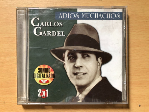 Cd Carlos Gardel - Adios Muchachos 2 Cds. Tango