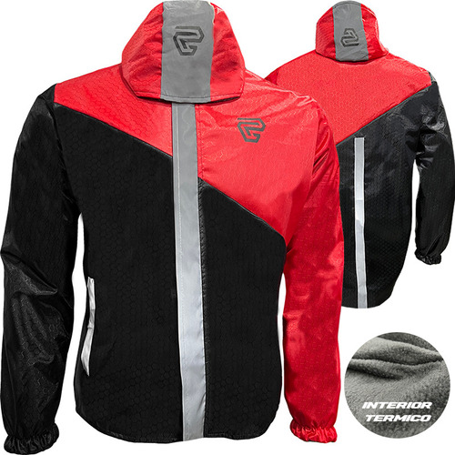 Chaqueta Termica 100% Reflectiva Moto Cortavientos Deportes