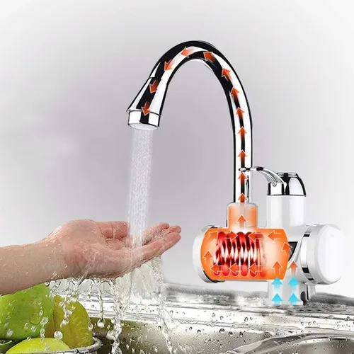 Calentadora De Agua Lavaplatos Llave Agua Caliente Eléctrico