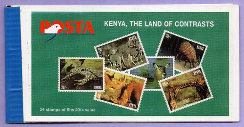 0452_carnet De Kenia N° Yvert 657 Al 662